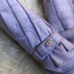 Lavender Korean Lace Cute Spots Parasol